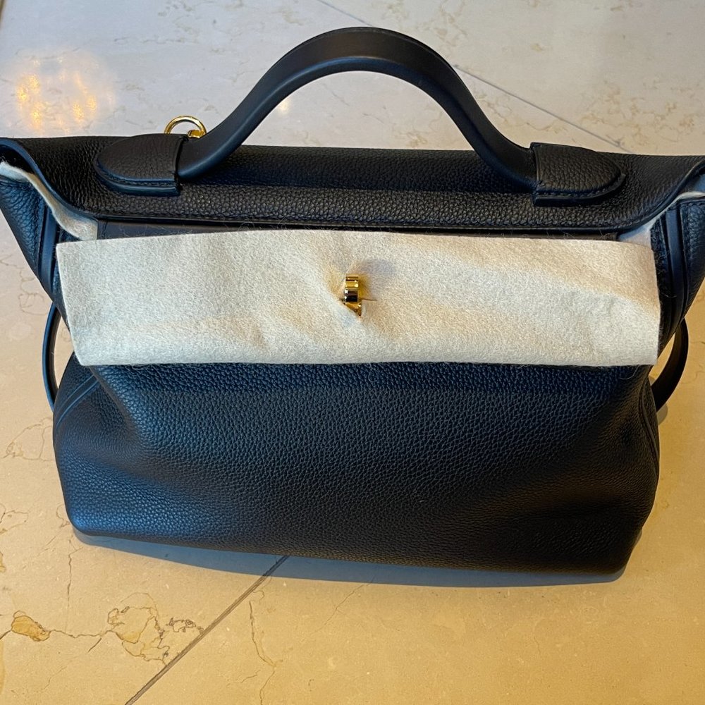 Hermes 24/24 Bag - w/Box, Dustbag etc - Full Set - Black w/ Gold Hardware - Picture 10 of 14